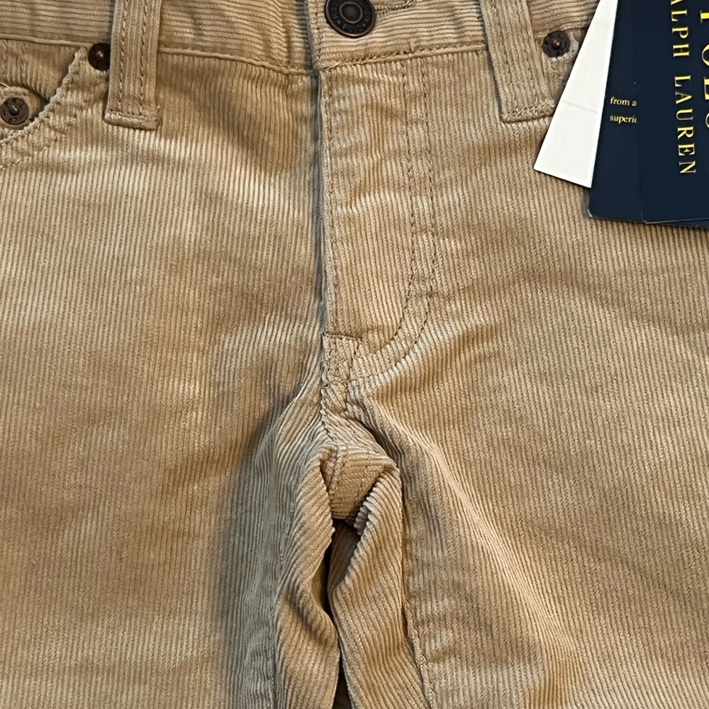 Ralph Lauren Tan Casual Pants with Straight Legs